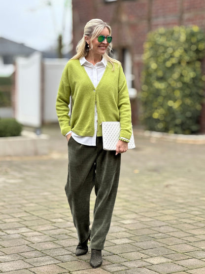 Strickjacke Vflauschig – Soft Alpaka Blend Cardigan