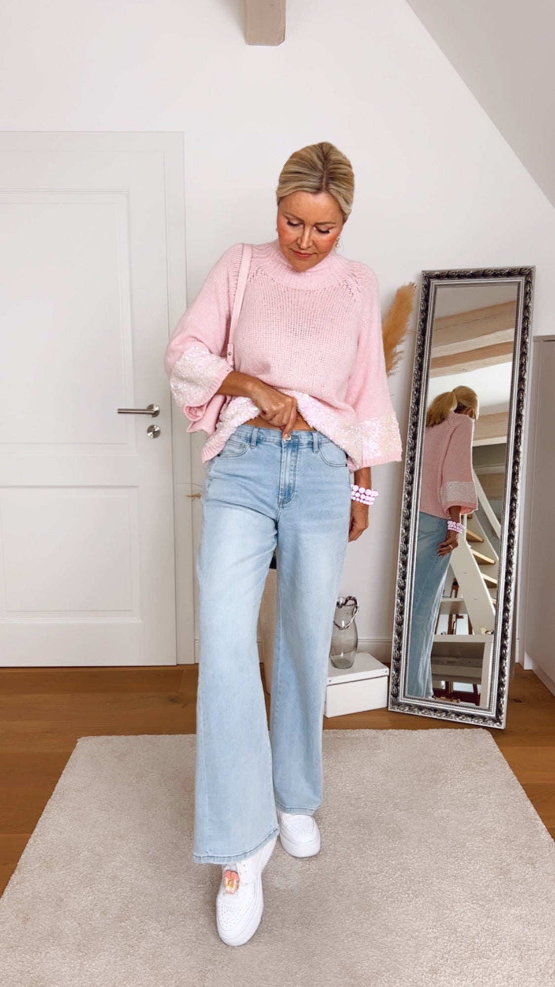 Jeans Vdute – Relaxed Wide-Leg Denim mit soften Stretch-Komfort