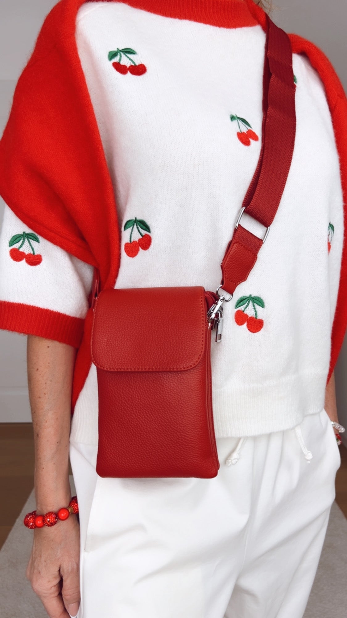 Tasche Vhady – Minimalistische Crossbody Bag in eleganter Leder-Optik