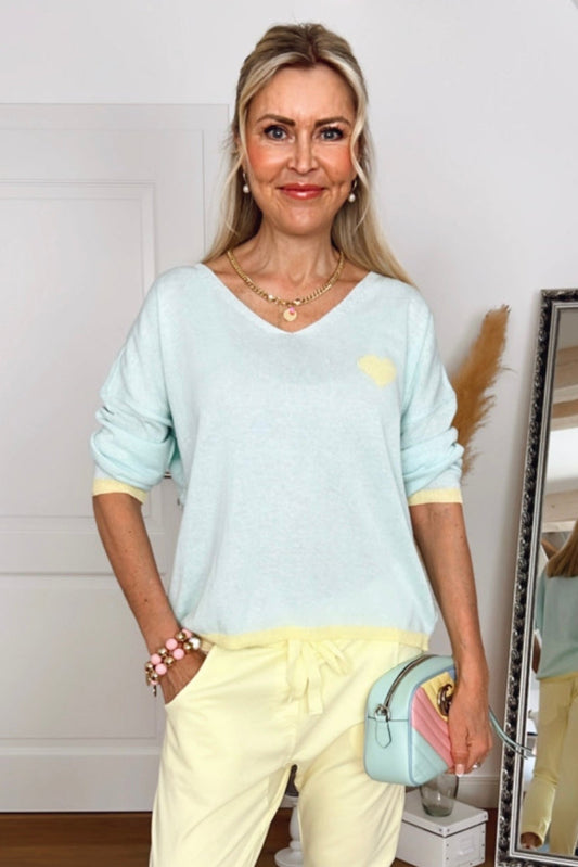 Pullover Vfeige – 100 % Baumwolle | Made in Italy