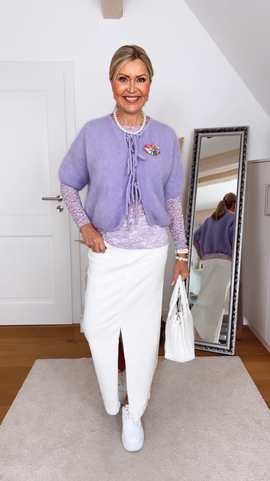 Jacke Vbogdana – Mohair Cardigan | Made in Italy