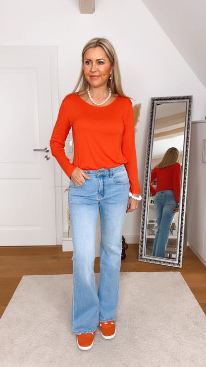 Shirt Vaprikose – Viskose-Kaschmir Shirt | Made in Italy