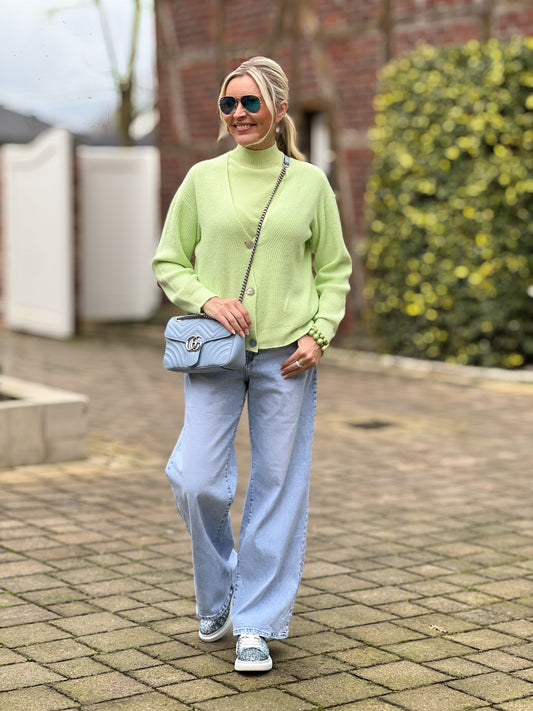 Jacke Vouro – Feinstrick Cardigan | Made in Italy