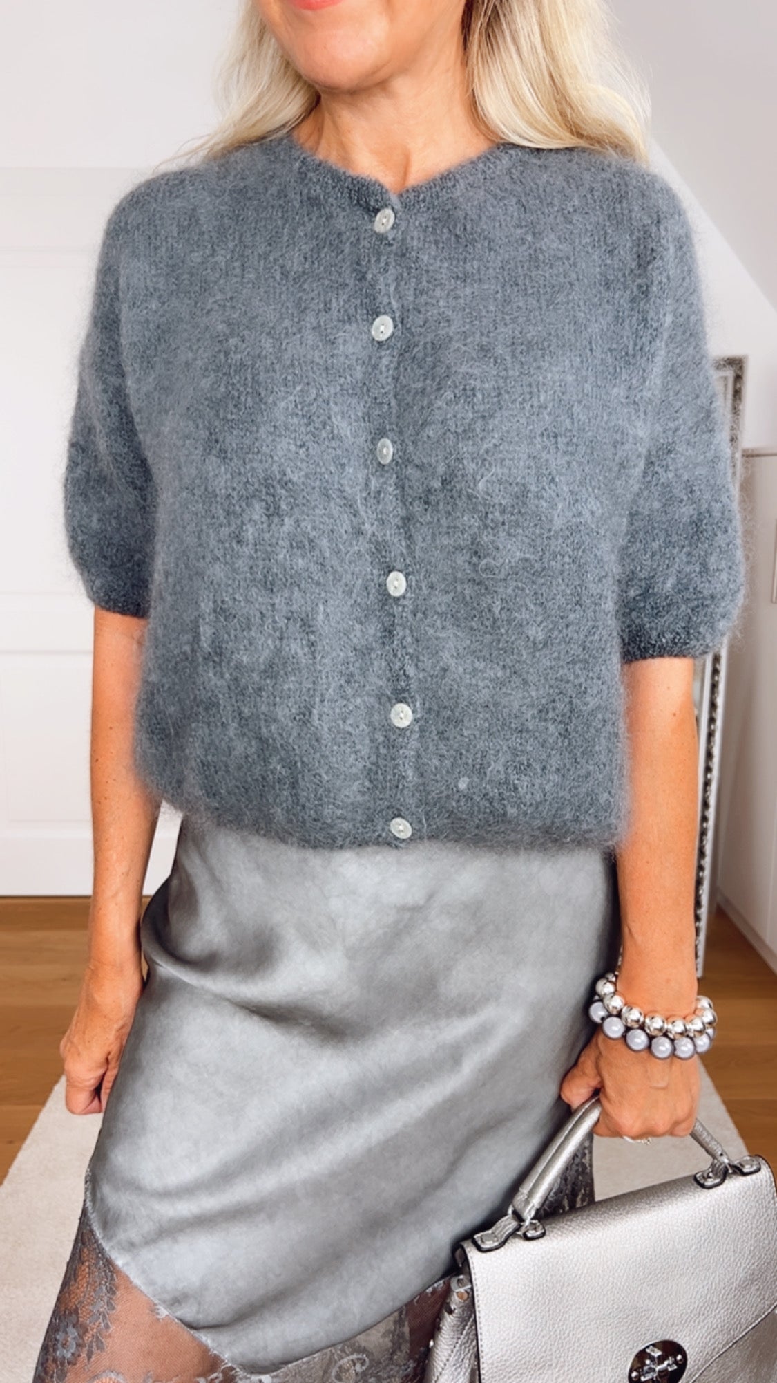 Strickjacke Vcaro – Luxury Kid Mohair Cardigan