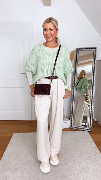 Pullover Vlora – Strukturstrick mit Charakter | Made in Italy