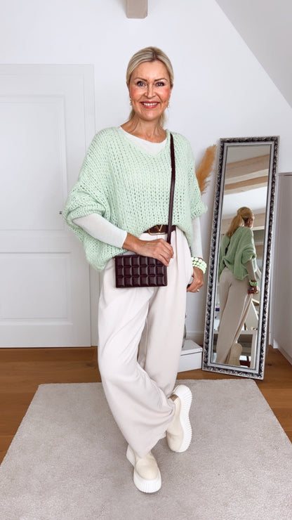 Pullover Vlora – Strukturstrick mit Charakter | Made in Italy