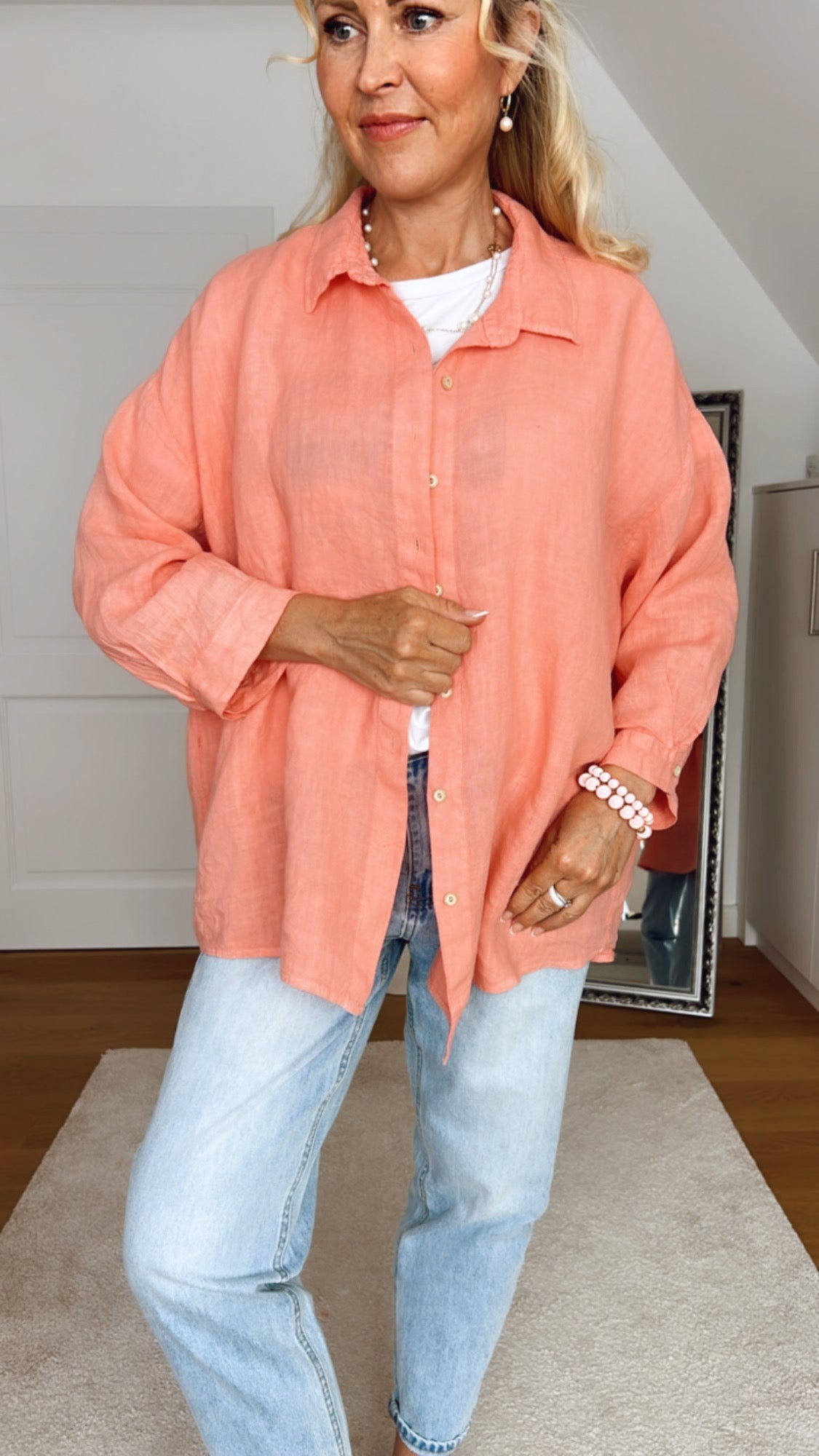 Bluse Vpeine – Sommerliche Leichtigkeit aus Leinen