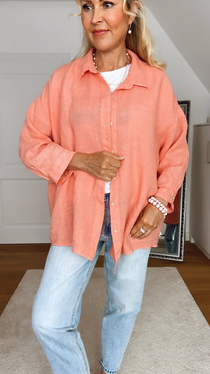 Bluse Vpeine – Sommerliche Leichtigkeit aus Leinen