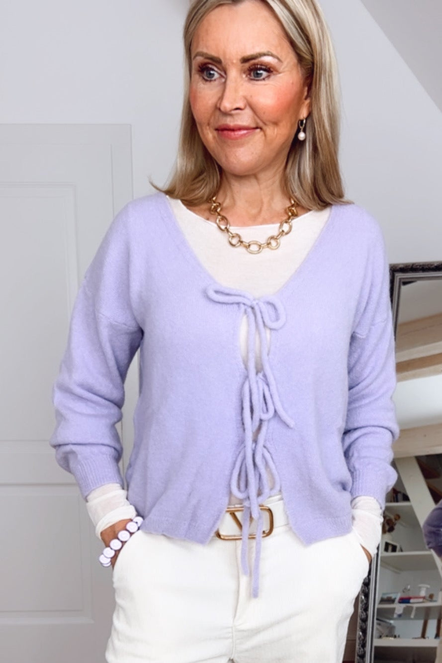 Jacke Vlou – Baby Alpaka Tie Cardigan