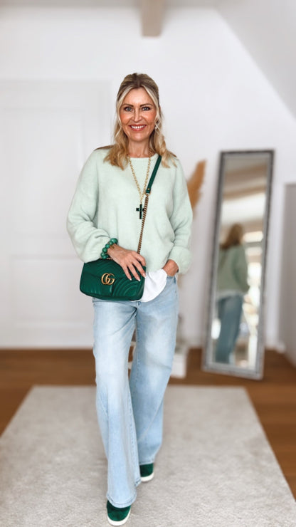 Jeans Vnarzissen – Lässige Wide-Leg-Denim mit Komfort-Stretch