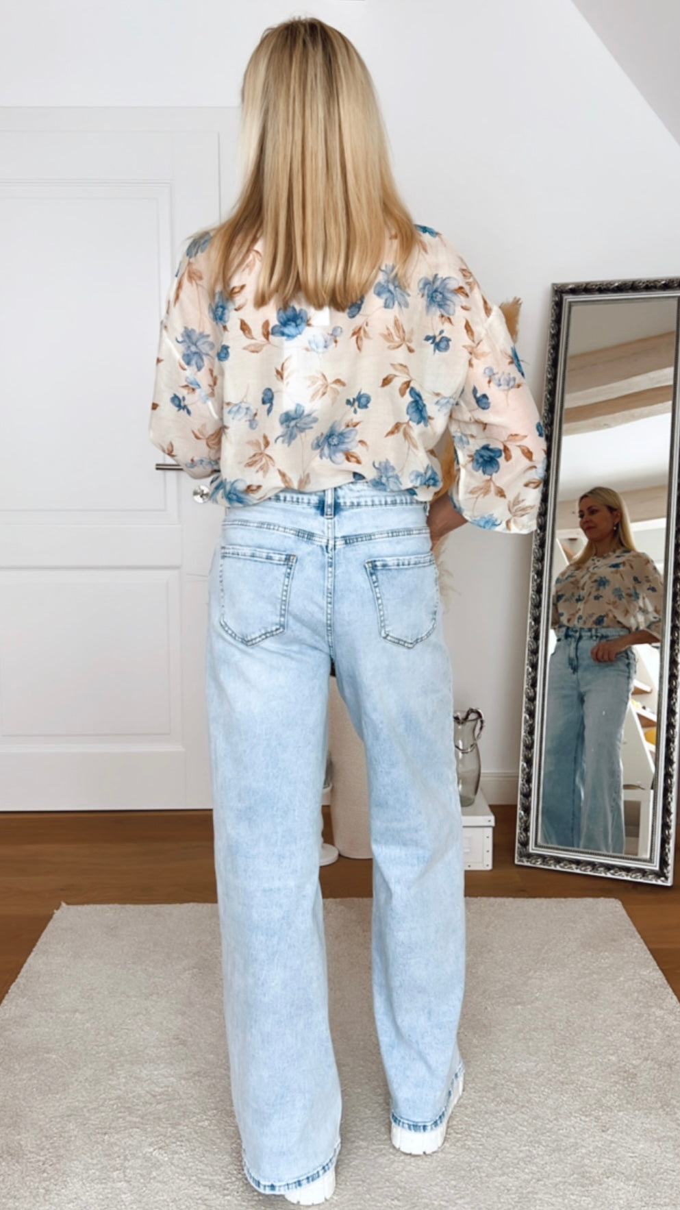Jeans Vlilien – Helle Wide-Leg Denim mit softem Stretch
