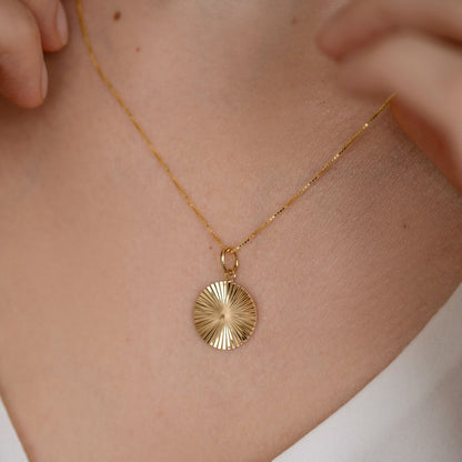 Boxa Halskette mit Liora Anhänger – 18K Gold Vermeil