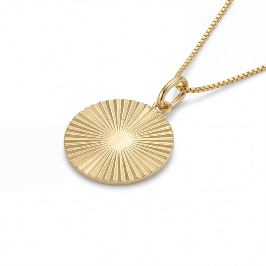 Boxa Halskette mit Liora Anhänger – 18K Gold Vermeil