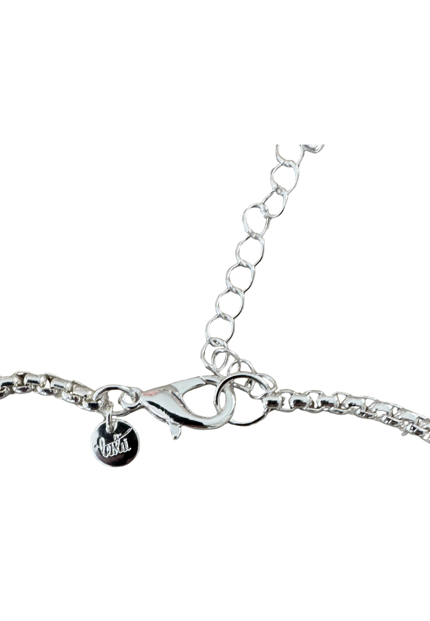 Leslii Damen Halskette mit Kristall-Element – Moderne Y-Kette in Silber-Optik