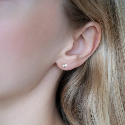 Aura Ohrstecker – Sonnen-Design aus 925 Sterling Silber